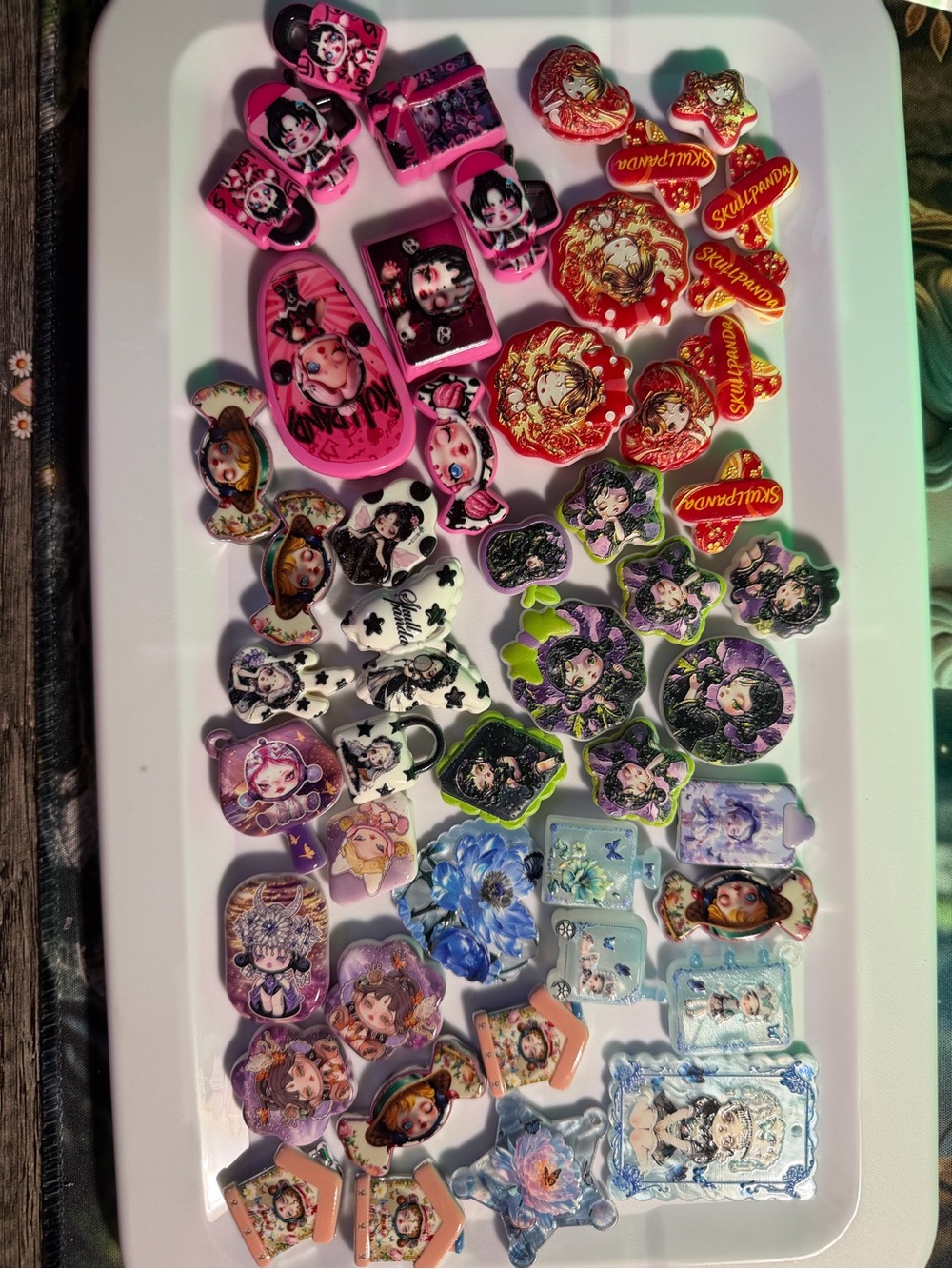 Skull Panda Beadable Charms and Pendants